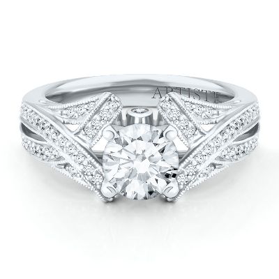 Scott kay contemporary engagement rings