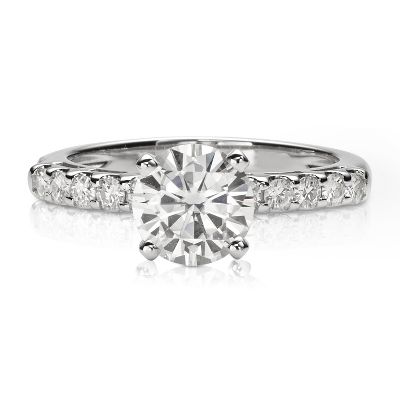 Moissanite engagement rings helzberg